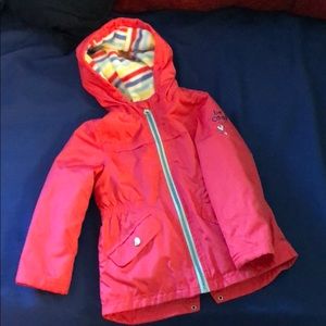 🐥 Carters Toddler Fleece Lined Hooded Jacket